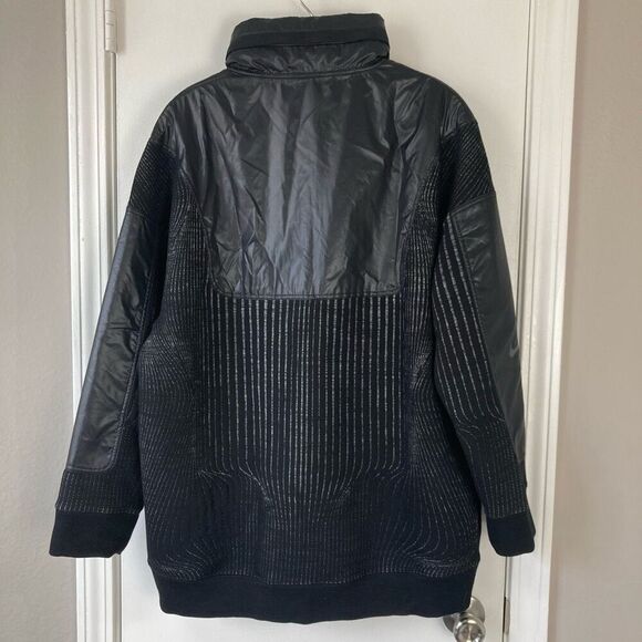 NWT Nike Women’s City Ready Black 1/4 Zip Training Jacket Oversized Fit Size L - Picture 6 of 11